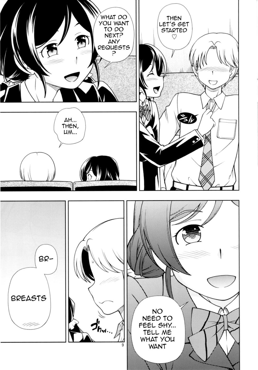 Hentai Manga Comic-Delivery µ's-Read-8